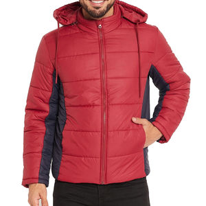 2025 Venta caliente invierno cálido a prueba de viento con capucha abrigo brillante Puffer hombre chaquetas al aire libre chaqueta gruesa Puffer, chaqueta de invierno para hombres - Product Image 1