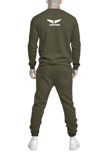 Chándal deportivo con cuello redondo para hombre, chándal personalizado OEM de alta calidad, chándal barato personalizado de fabricante al por mayor para hombre - Product Image 6