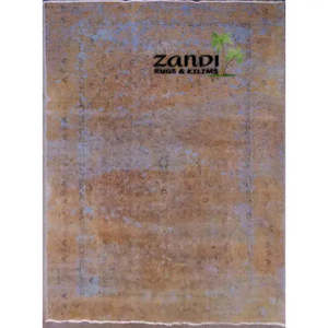 Tapis en laine moderne fait main avec un design artisanal luxueux, qualité supérieure pour la décoration du sol de la maison, du bureau, du salon, de la chambre à coucher - Product Image 1