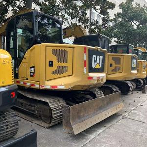 Excavadora Caterpillar 307.5 usada, Cat 307.5 de segunda mano, ligeramente usada, pocas horas de trabajo, 7.5 toneladas, excavadoras Cat de tamaño pequeño en venta. - Product Image 5