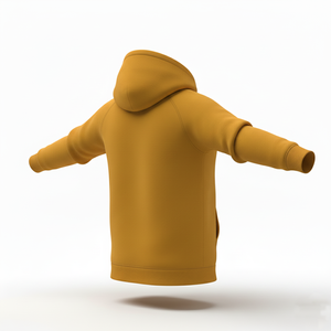 Sweat à capuche d'hiver pour homme 100% coton polaire ultra-doux chaud respirant séchage rapide décontracté streetwear avec poche - Product Image 2