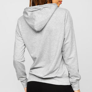 Wholesale Cotton Ladies Blank Gym Long Sleeve Tracksuit Tops Womens Sweatshirt Streetwear Casual Design Hoodie For Ladies - Product Image 4