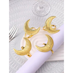 Fancy Designer Table Decorative <b>Napkin</b> Ring Prime Quality <b>Silver</b> Ware Metal <b>Napkin</b> Ring Eid Ramadan Decorative <b>Napkin</b> Holder - Product Image 3
