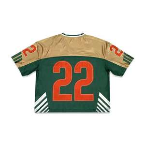 Custom Quick Dry O Neck Print <b>Retro</b> Jersey <b>Football</b> Oversized Boxy County <b>Retro</b> Jersey - Product Image 6