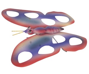 Décoration Maison & Jardin Papillon en Fer Artisanat Métallique Design Art Déco Décoration Intérieure/Extérieure Multifonctionnelle - Product Image 1