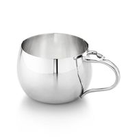 Cafetière en acier inoxydable couleur argent écologique, mini format, capacité 100 ml, design moderne pour la maison, le bureau, l'hôtel, thé, café