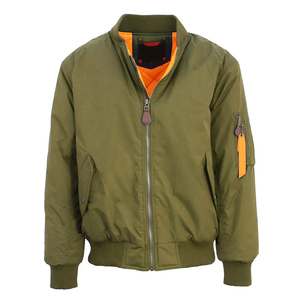Venta al por mayor nuevo estilo de diseño Venta caliente de alta calidad a prueba de viento chaqueta de invierno personalizada para hombre chaqueta bomber - Product Image 2