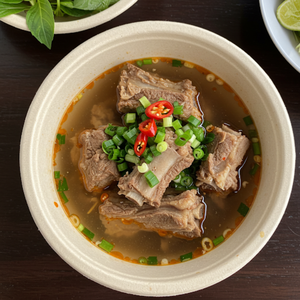 Tazón desechable redondo de 29oz, capacidad ecológica de 850ml para ensaladas y sopas abundantes, tamaños personalizados disponibles - Product Image 6