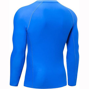 High Quality Heat-Transfer Printed MMA <b>Men's</b> Rash Guard Full Long Sleeve <b>Compression</b> Spandex/Polyester UPF50 Quick Dry - Product Image 4