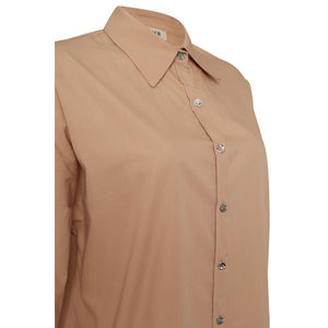 Chemise en popeline décontractée pour femmes avec dentelle brodée, tenue de bureau pour le printemps et l'automne - Product Image 2