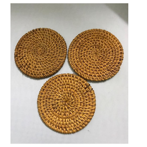 Auténtico mantel de ratán vietnamita hecho a mano respetuoso con el medio ambiente, artesanía tejida de calidad superior para mercados de exportación - Product Image 2