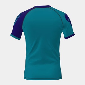 Sublimation de haute qualité concevez votre propre chemise de Compression en Spandex imprimée personnalisée à séchage rapide Gym Running Training BJJ Rash Guard - Product Image 4