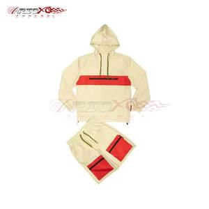 Men's Comfortable Windbreaker Shorts Set Hooded <b>Jacket</b> Mesh Lining Solid Knee-Length Summer <b>Workout</b> Windbreaker Shorts Winter - Product Image 2