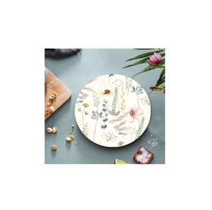 Juego de salvamanteles de MDF e impreso Diseño de flores de sublimación en blanco Mdf forma redonda y al mejor precio muestra gratis - Product Image 4