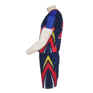 Servicio OEM Personalizado, Impresión Digital, 100% Poliéster, Ligero, Secado Rápido, Transpirable, Elástico, Talla Grande, Sin Mangas, Bandera de Fútbol 7v7 - Product Image 4