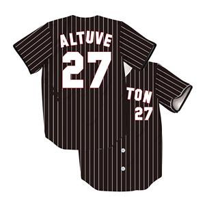 Camiseta de béisbol a rayas con estampado de poliéster 100%, uniforme de béisbol de Color personalizado, camiseta de béisbol personalizada - Product Image 5