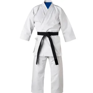 Meilleure qualité 100% coton fait au Pakistan karaté uniforme et arts martiaux porter poids léger prix de gros - Product Image 1