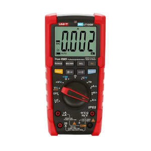 Multímetro Digital UNI-T UT195M con 6000 Contenedores de Datos, Pantalla LCD AC/DC 20A, Medidor de Capacitancia, Marca Lexso - Product Image 1