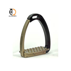 Estribos de Equitación de Acero Inoxidable de Primera Calidad, Alta Resistencia, Profesionales, Antideslizantes, Máxima Seguridad - Product Image 2