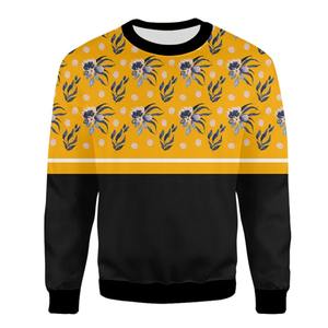 Fun 3D Imprimé Art Sweat pour Hommes O-Neck À Manches Longues Top Puff Technics Drôle Surdimensionné Pull pour Automne Hiver Solide - Product Image 1