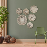 Vente en gros en vrac Panier mural tissé décoratif pour bureau et maison Style rustique Services OEM de l'usine du Vietnam