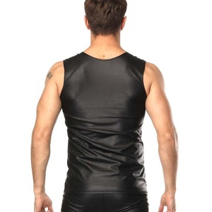 เสื้อกล้ามหนังแกะสำหรับผู้ชายเสื้อกล้ามหนังแกะระบายอากาศได้ดี - Product Image 4