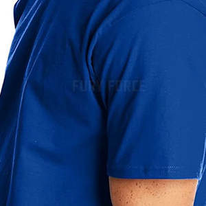 Camiseta de hombre en blanco personalizada de alta calidad 100% algodón directo de la mejor fábrica de camisetas de materiales de Pakistán - Product Image 3