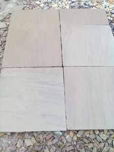 แผ่นปูหินทรายสีเขียวราจธรรมชาติสำหรับลานกลางแจ้งตกแต่งสวน - Product Image 4