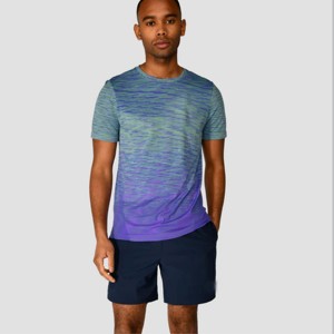 Camiseta de poliamida para hombre de alta calidad: ligera, transpirable y de secado rápido para deportes, fitness, ropa informal - Product Image 1