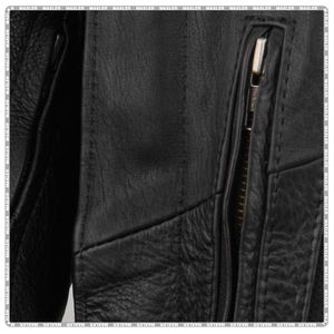 Veste en cuir de moto pour femmes | Veste de motard élégante | Veste d'équitation en cuir durable approuvée CE - Product Image 6