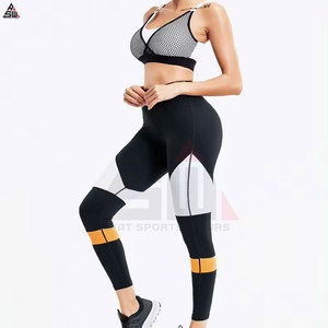 Servicio OEM, Fabricante de Conjuntos de Yoga para Mujer, Talla Grande, Personalizado, Ropa de Yoga Profesional, Transpirable, Ligero, de Secado Rápido, Delantero - Product Image 4