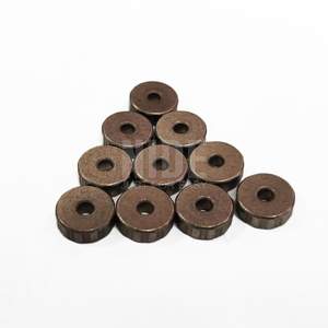 Изготовленный на заказ спеченный Медный рукав масляный втулка подшипника фланцевый Тип полированная конструкция изготовленная бронзовая латунная алюминиевая углеродистая сталь - Product Image 1