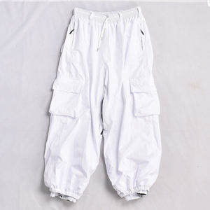 Pantalones holgados de esquí impermeables con diseño personalizado, pantalones de gran tamaño, ropa de calle, pantalones Cargo de Snowboard, pantalones de esquí de pierna ancha holgados Unisex para hombre - Product Image 1