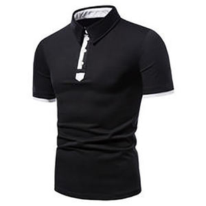Tyew EW tyle iigh uality OLF olo Men's ottotton o olyester reareathable olo hirts. - Product Image 6