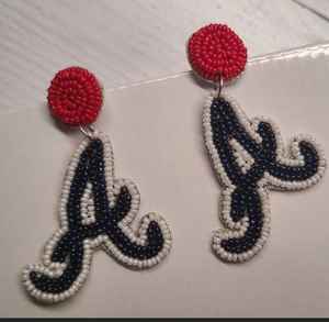 ต่างหูลูกปัดแก้วสีชมพูสุดฮิตอินเทรนด์แบบโบฮีเมียนต่างหูปักลายโบฮีเมียนยาว3ชั้นต่างหูแฟชั่น - Product Image 5