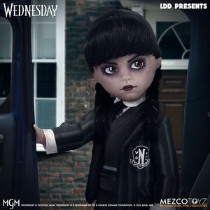 Muñecas Living Dead, Wednesday, Nevermore Academy, 30 cm, Vinilo Suave, Mini Figura de Dibujos Animados, Juguete para Niñas, Accesorio BJD - Product Image 4
