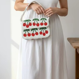 Bolsos de hombro con cuentas, bolsos de mano con cuentas y bordado de cuentas pequeñas, bolsos de hombro con cuentas, bolsos de mano con cuentas - Product Image 1