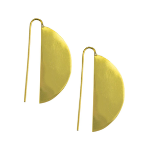 ต่างหูทองเหลืองมีสไตล์ต่างหูยาวสำหรับผู้หญิงขายส่งงานหัตถกรรมอินเดียสินค้าขายดี - Product Image 5