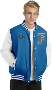 Chaquetas universitarias personalizadas al por mayor con nombre y número, sublimación y bordado para escuelas y clubes - Product Image 5