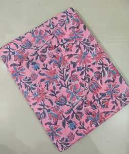 Breathable Hand Block Printed 100%Cotton Fabric Handcrafted Jaipur Heritage Traditional Eco Friendly Block Print Cotton Fabric - Product Image 2