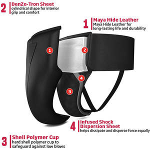 ชุดป้องกันขาหนีบสำหรับผู้ชายชุดป้องกันขาหนีบสำหรับชกมวยดีไซน์ที่ดีที่สุด - Product Image 6