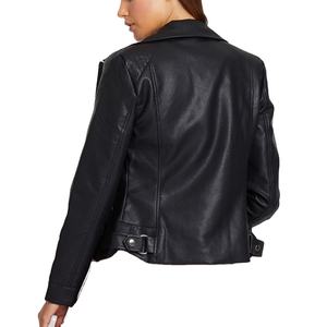 Original Sheep Skin <b>Women</b> Quilted Leather Jacket-Minimalist Bold Finish Waterproof Winter Fashion Hallowen Character Design 2026 - Product Image 4