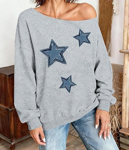 T-shirt d'été pour femme à épaules dénudées, pull New York, streetwear tendance, coupe ample, 100% coton, anti-froissement, séchage rapide, 2025 - Product Image 1