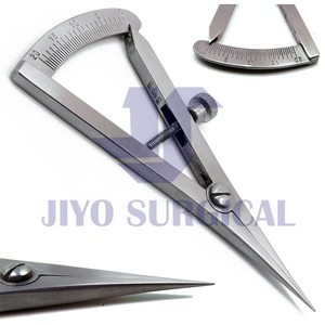 Pied à coulisse en os Castroviejo de qualité supérieure 20mm, droit, 8.25cm 3.25 ", Instruments d'ophtalmologie droits 0 à 20mm - Product Image 5