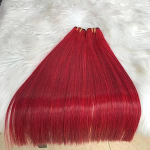 Best Source Offre Extensions de Cheveux Remy Vietnamiens Soyeux Droite Trame Os Droite Rouge Tone Haute Qualité 100gr Couleurs Plus Sombres - Product Image 4