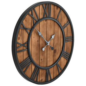 Customized Wooden Wall Clock for Elegant Home Decor Modern Natural Wood Electric Movement Customizable Design Retirement Gift - Product Image 6