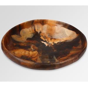 Cuenco de resina de alta calidad Handcrfatef de alta pulido para cuenco y utensilios de cocina de alta calidad y uso para servir fideos de sopa de madera - Product Image 1