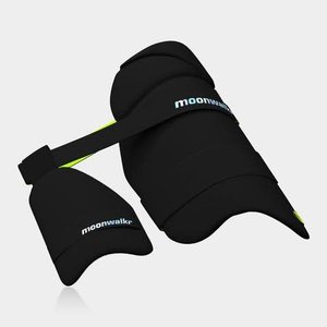 Moonwalker Pro 2.0 2024 Double Thigh Guard Black <b>Cricket</b> <b>Equipment</b> - Product Image 2
