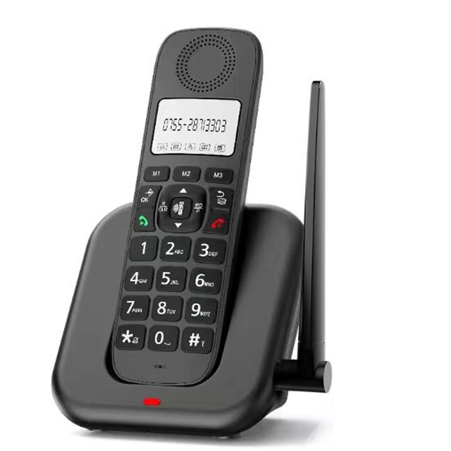 Pure 4G Wireless Landline, Plug - in Card Telephone for Home and Office, Convenient Communication Fixed Phone for the Elderly