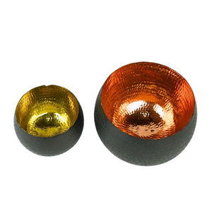Bol en cuivre élégant et moderne de qualité supérieure pour l'artisanat Design sans pied pour la décoration de la maison, les mariages servant des collations aux fruits-plateaux décoratifs - Product Image 4